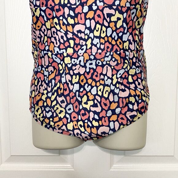 Summersalt Womens Size 10 Oasis Leopard Print One-Piece Swimsuit Multicolor - Picture 3 of 14